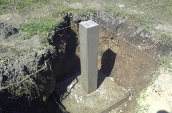 Монолитный фундамент под колонны с фото
