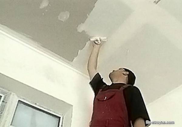 Технология правильного шпаклевания потолка из гипсокартона с фото
