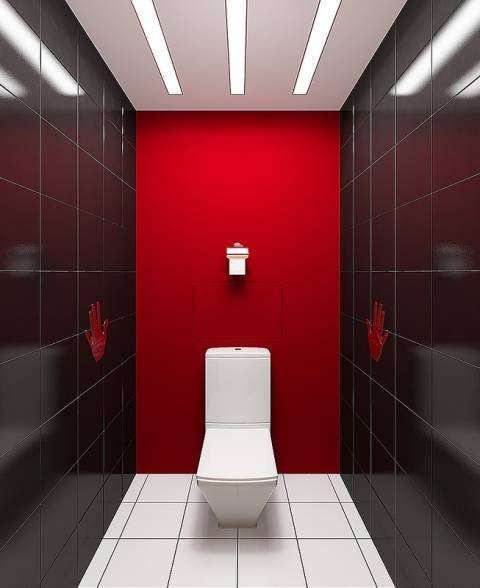 Облицовка туалета: дизайн и его воплощение с фото