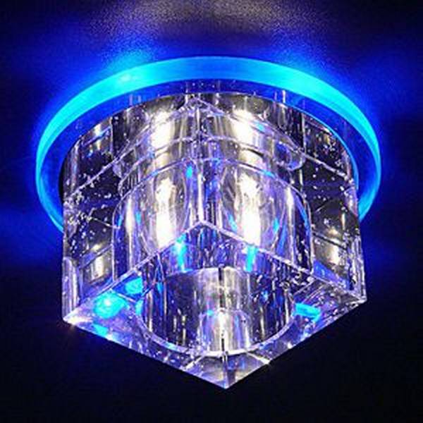 Светильники и лампочки для натяжных потолков - фото