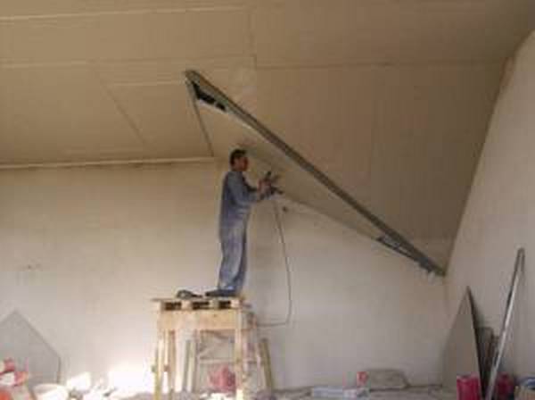 Как сделать подвесные потолки из гипсокартона своими руками с фото