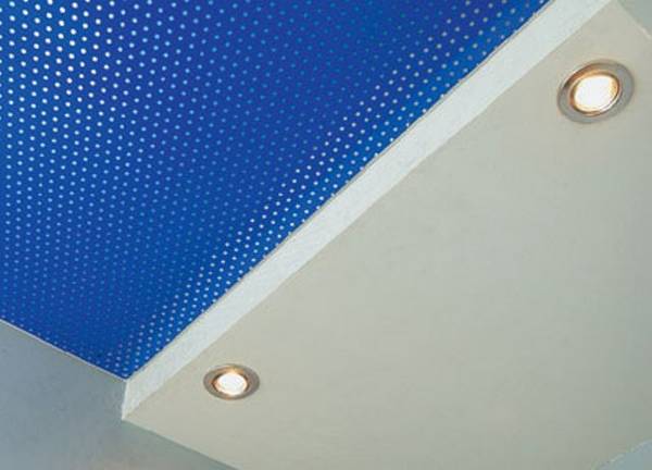 Как выглядят и как работают шумоизоляционные натяжные потолки - фото
