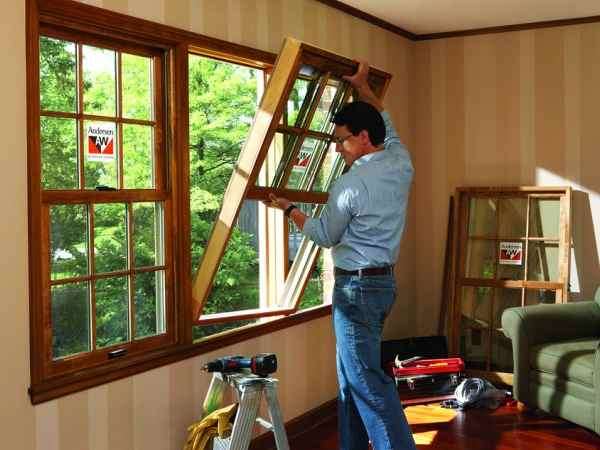 Установка деревянных окон: инструкция по самостоятельному монтажу с фото